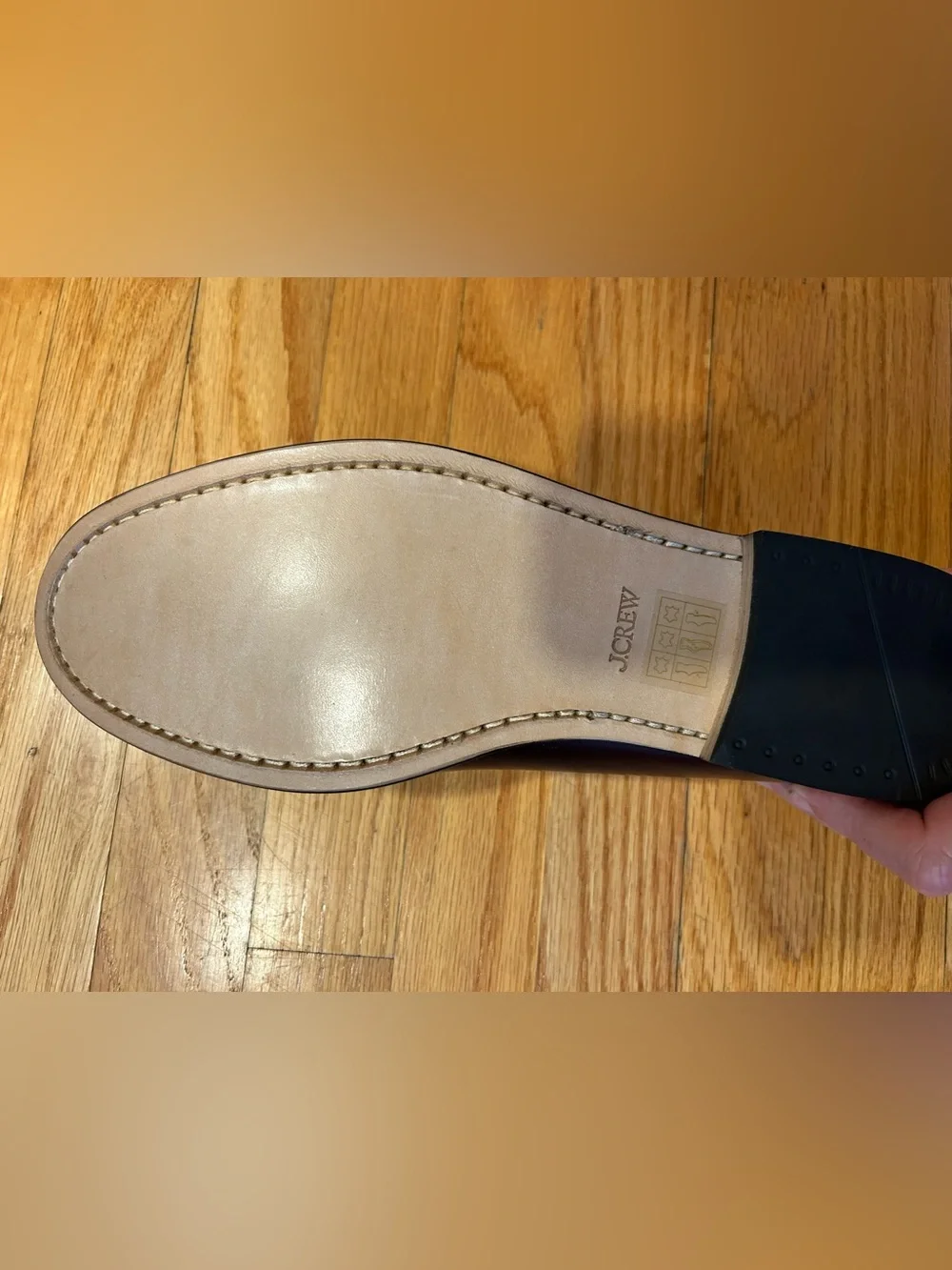 J. Crew Men’s Penny Loafers in Burgundy Leather